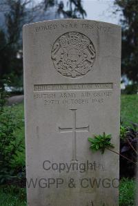 Stanley Military Cemetery - Wong Shiu Pun, 